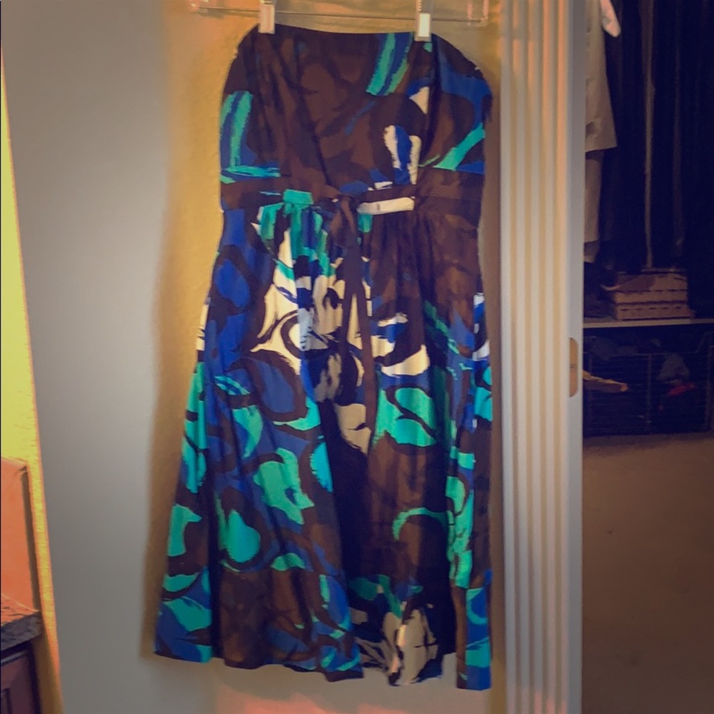 Strapless dress